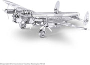 Metal Earth Modelbouw 3D Lancaster bommenvliegtuig - Metaal