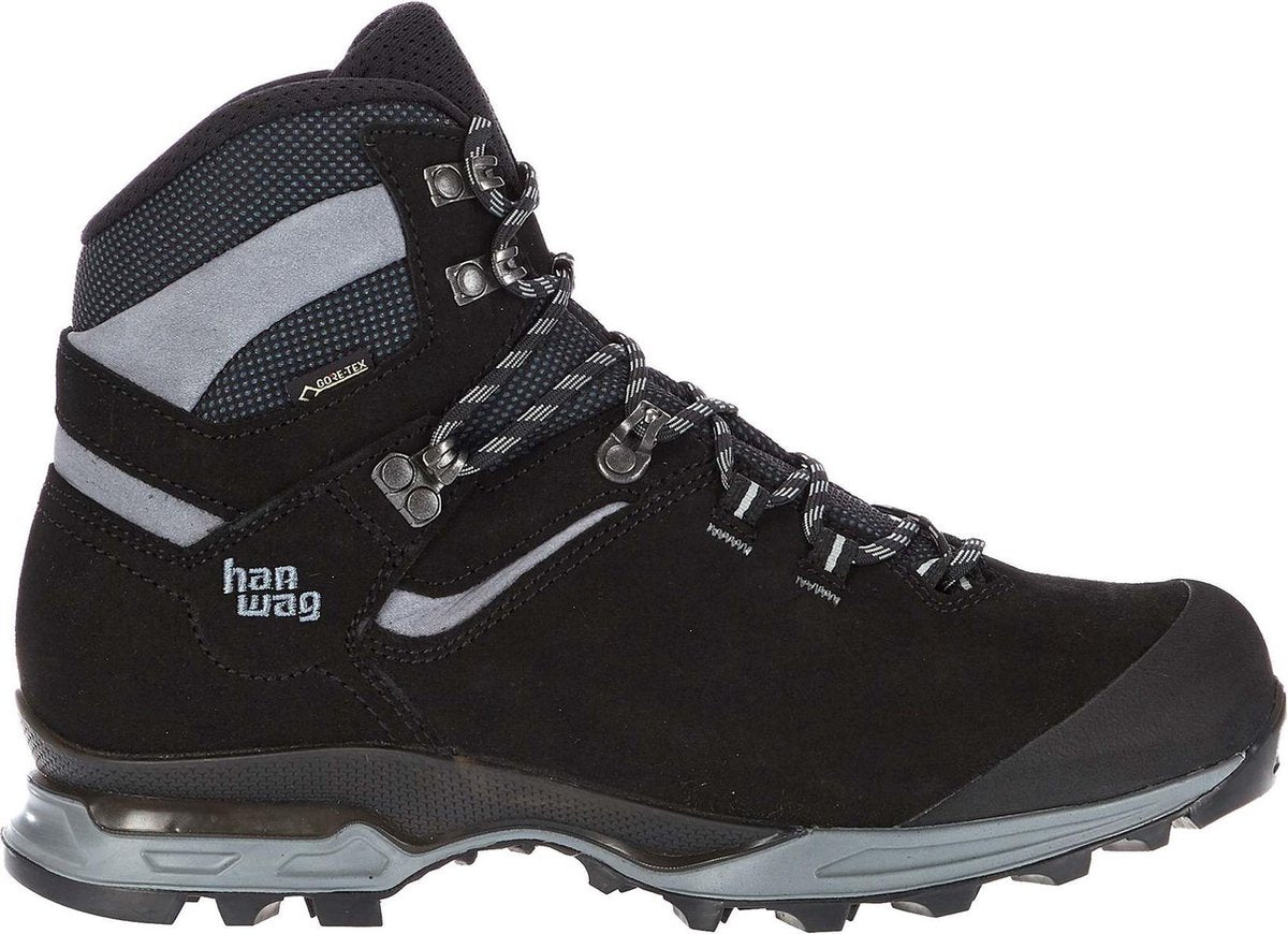Hanwag Wandelschoenen - Maat 42.5 - Mannen - zwart/donkergrijs