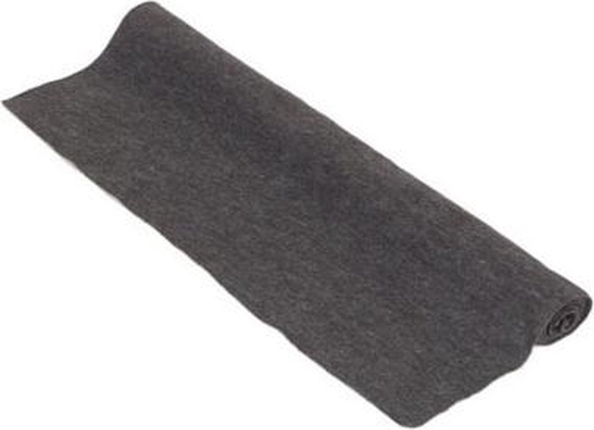 Akoest. stof  polyester 250gr/mÂ² ANTHRACITE 150x70 cm