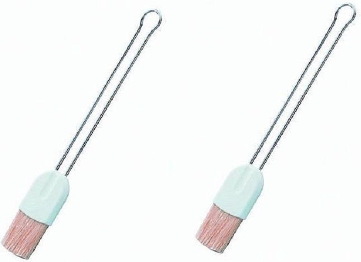 Set van 2 - Keukenhulp Rvs Bakkwast 21
