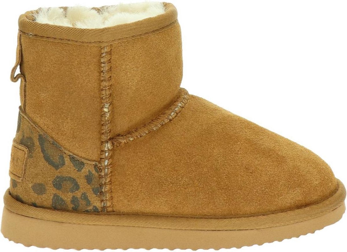 Alpacas meisjes enkelboot - Cognac - Maat 30