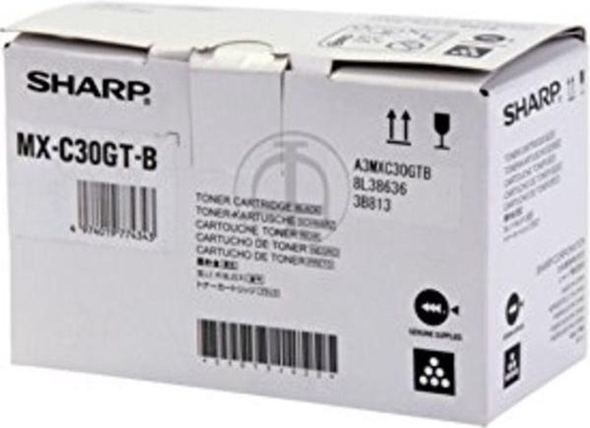 DX-C250F/300W toner zwart standard capacity 5.000 pagina's 1-pack