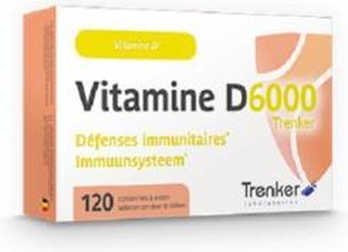 Trenker Vitamine D6000 120 tabletten