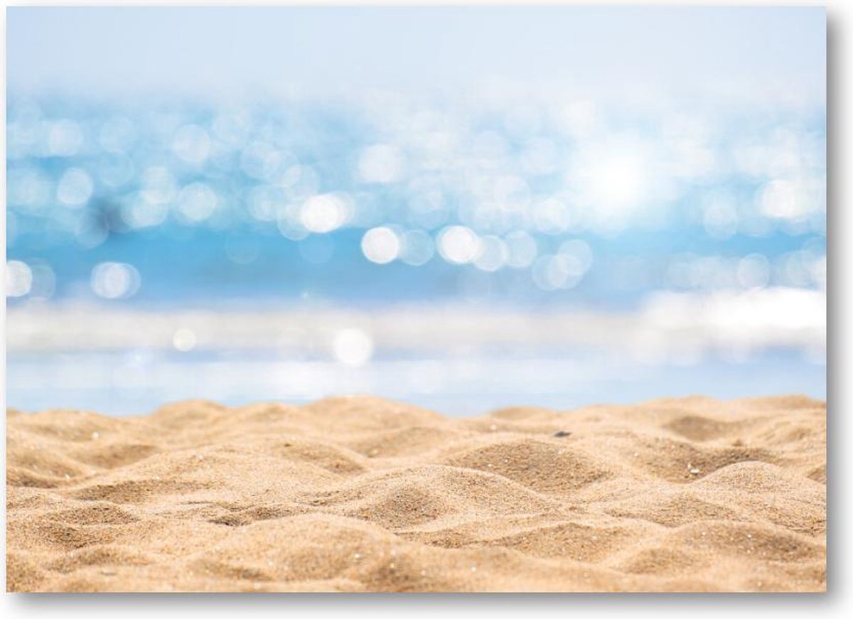 Zeegezicht - Abstract Beach / Strand - 120 Stukjes puzzel voor volwassenen - Landschap - Natuur