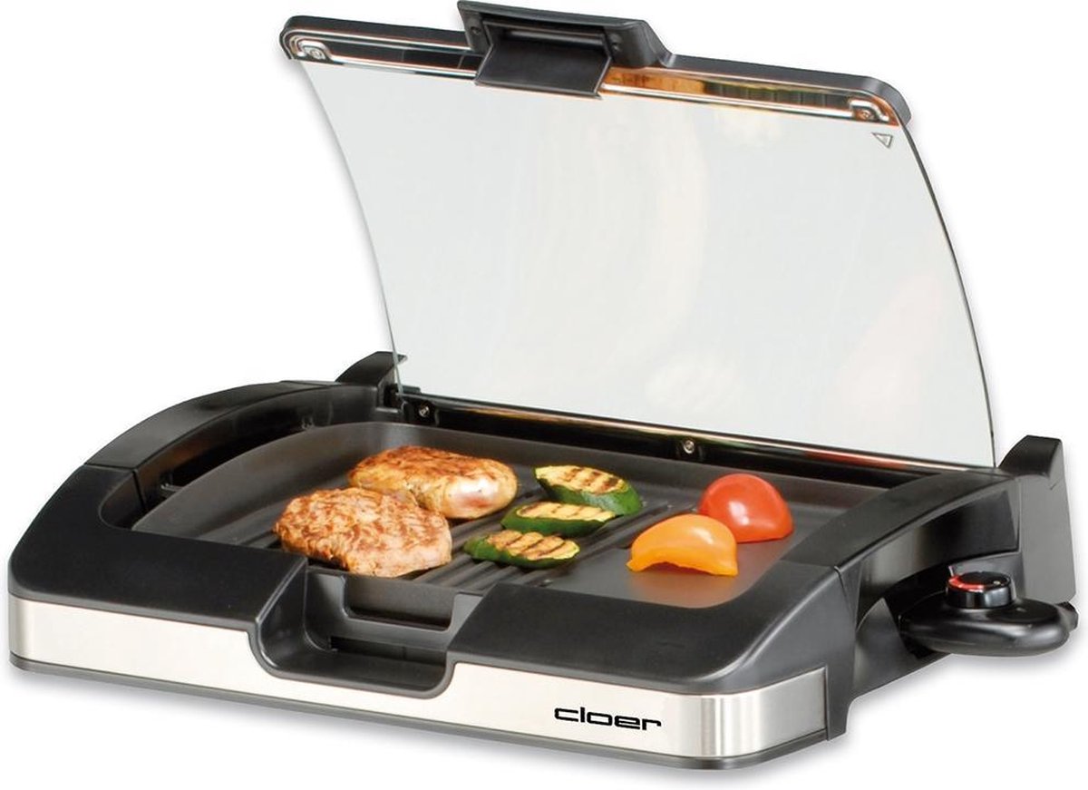 Cloer 6720 Schwarz Elektrische Barbecue