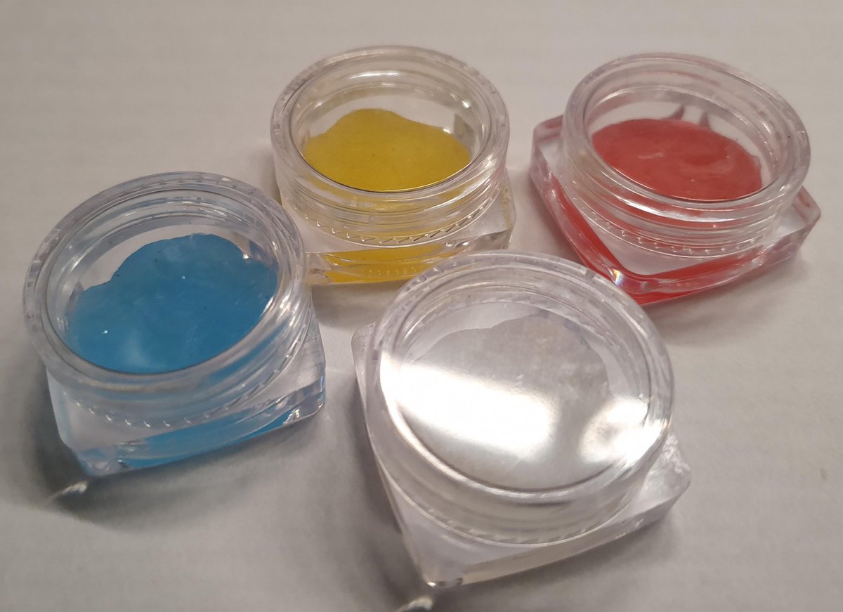 Diamond painting ● WAX POTJES ● "Multiplaza"  4st.