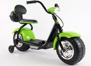Elektrische kinderstep Groen