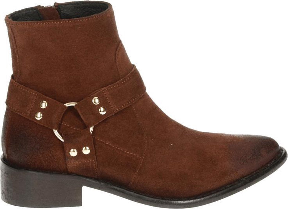 Ca'Shott 20322 - Volwassenen Cowboylaarzen - Kleur: Cognac - Maat: 37