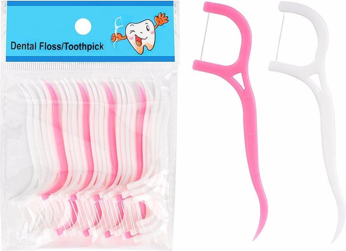 50 stuks Tanden flosser / tandenstoker