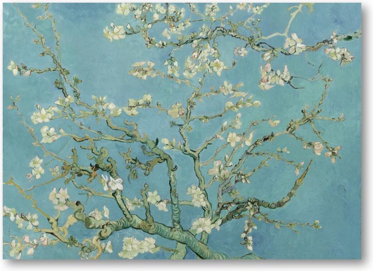 Amandelbloesem - Vincent van Gogh - 120 Stukjes puzzel voor volwassenen - Meesterwerken - Natuur - Bloemen - Vincent van Gogh