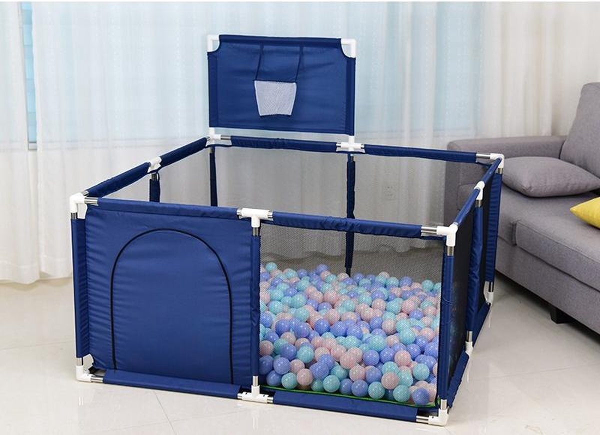 Grondbox |Blauw S | kruipbox | speelbox | playpen | baby | peuter en kind afscherming | Gigantische Baby box | kinderbox