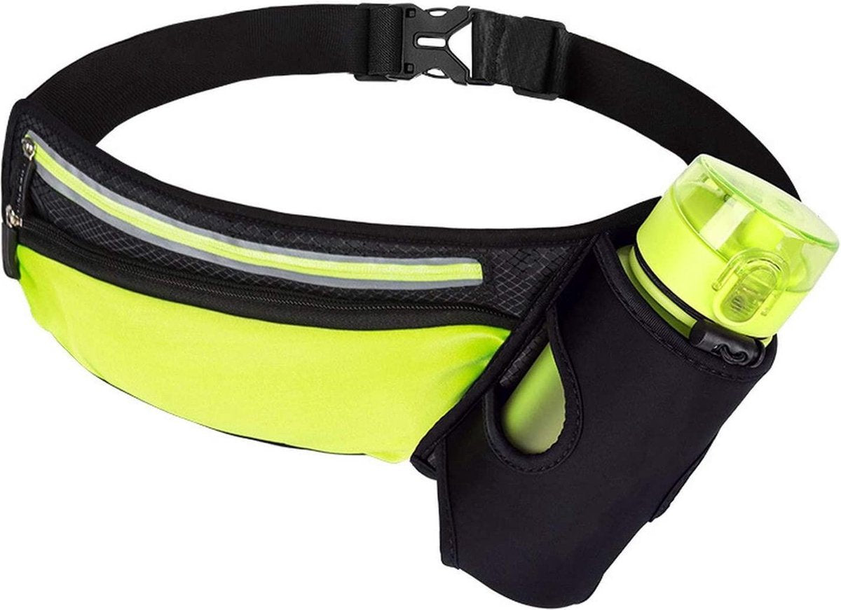 Sport Heupband smartphone | Hardloopband | Sportband | Hardloop Riem Met Smartphone Houder - groen