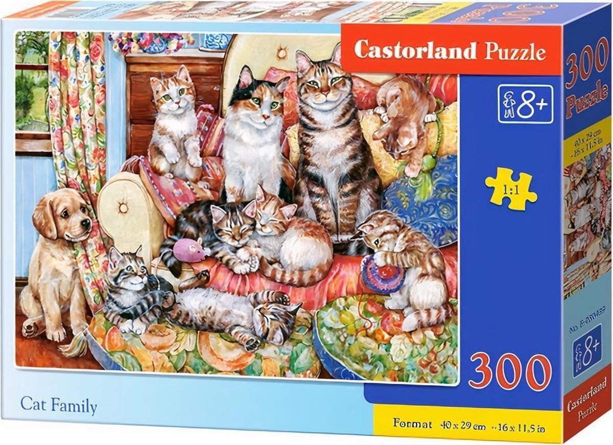 Cat family - 300 stukjes