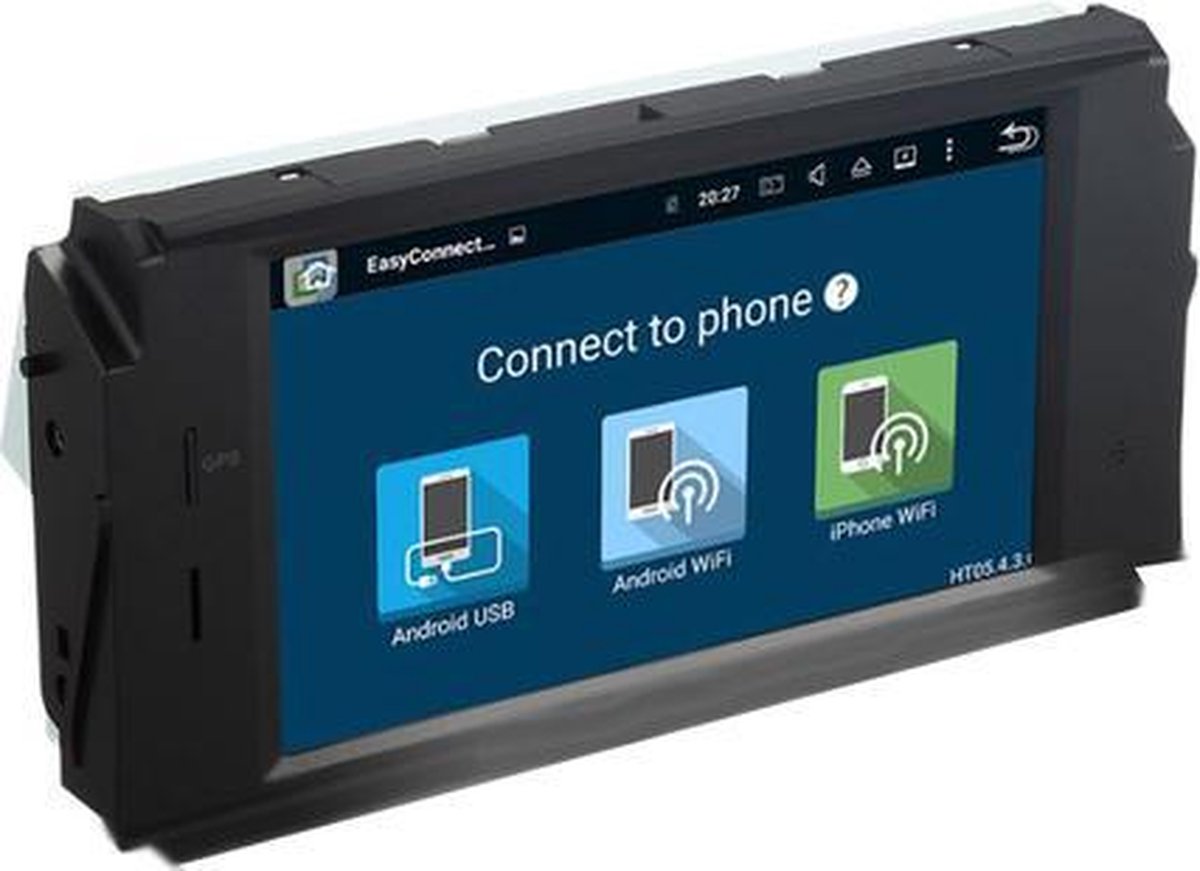 RVT5704 Navigatie mercedes c klasse w204 2004-2007 dvd carkit android 10 usb