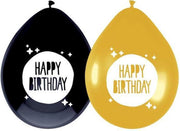 Ballonnen HAPPY BIRTHDAY 6 stuks