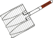 Vaggan Visgrill - Barbecue - BBQ - 3 Vissen - 28 x 28 cm - Staal - Vierkant