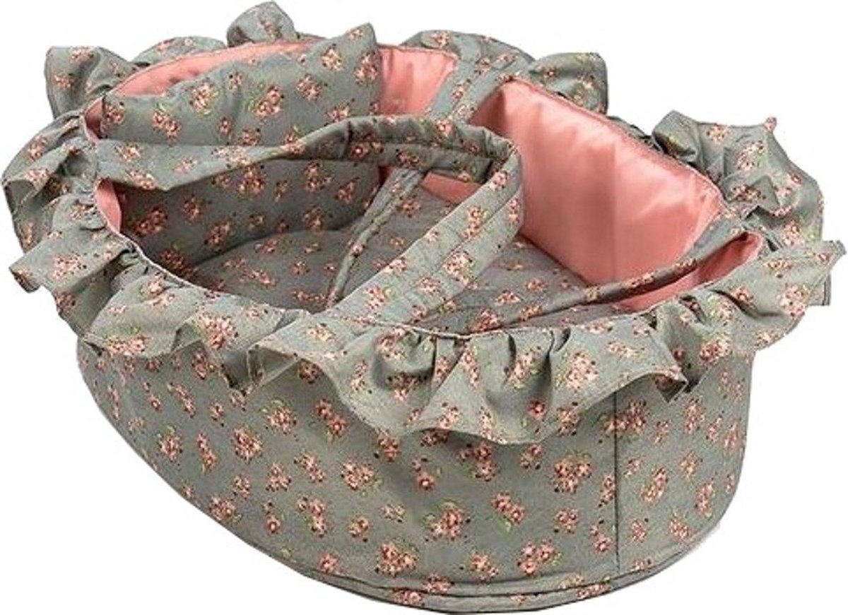 Mini Mommy Carrycot Deluxe Grijs 35 Cm