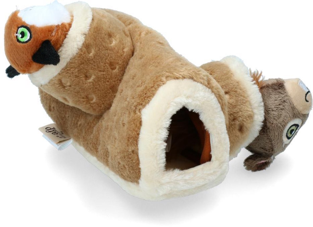 AFP Dig it - Tree Trunk Burrow - M with 2 cute toys