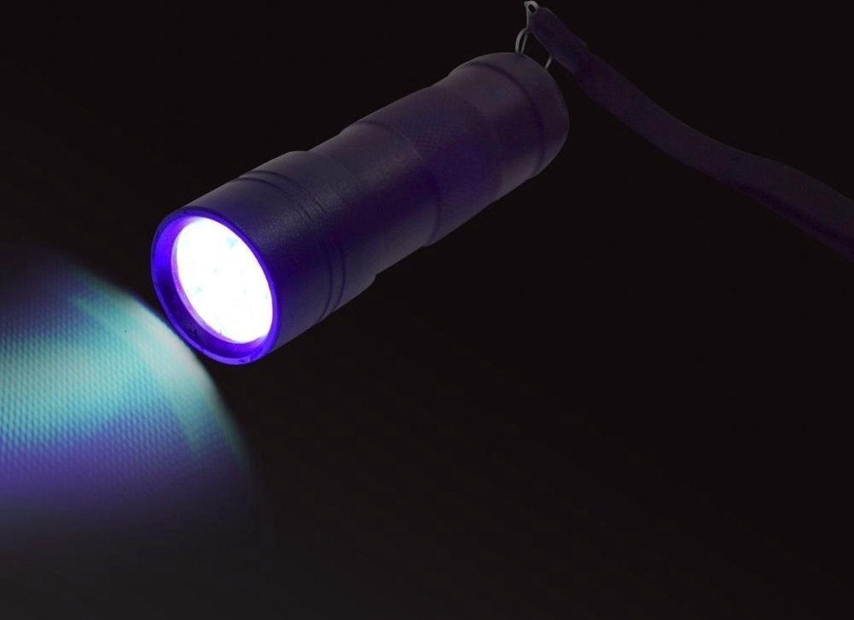 UV LED Zaklamp - Groot