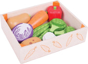 Bigjigs Toys - Houten Groentekistje