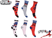6 paar sokken Miraculous Ladybug maat 23/26