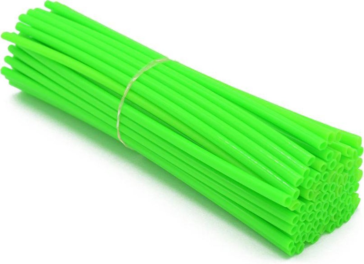 Spoke Coats - Spaakbescherming - Spoke Covers - 72 stuks - GROEN