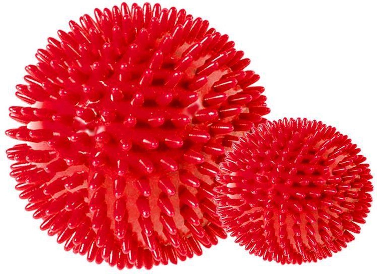 Atipick Massagebal Spiky 10 Cm Pvc Blauw