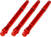 Abbey Darts Shafts Aluminium - Roterende Top - Rood