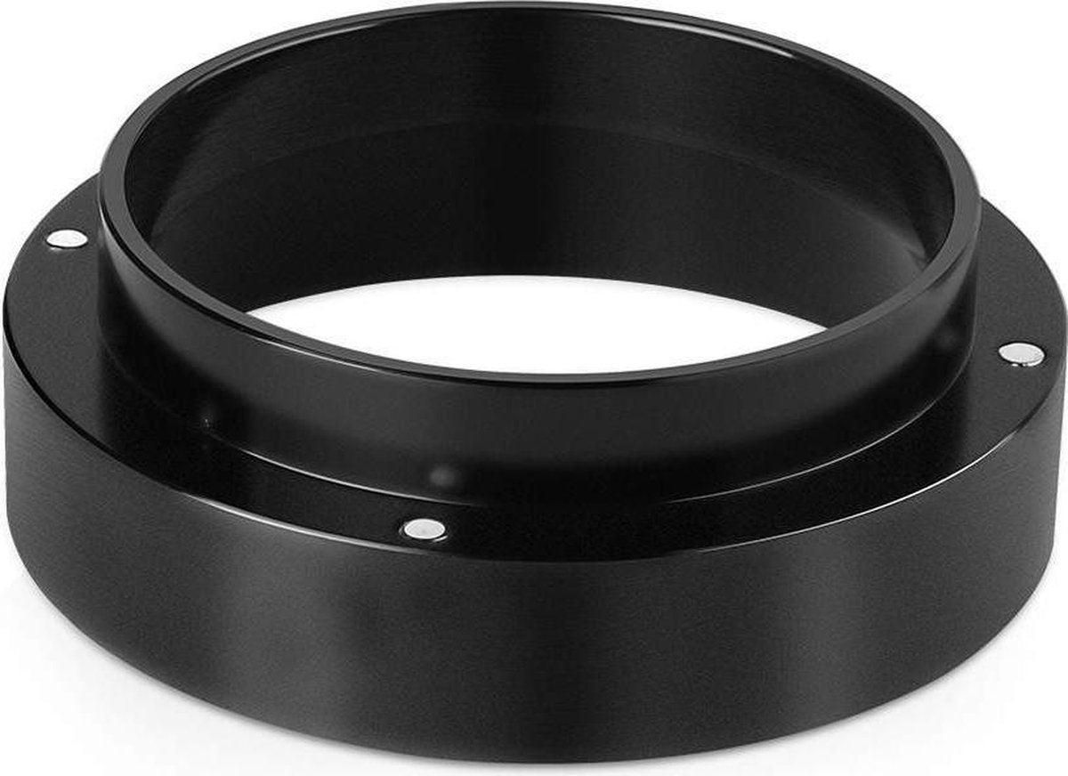 Koffie doseerring - 58mm - zwart - portafilter ring - anti koffie verspilling - barista-accessoires - barista tools - thuis barista