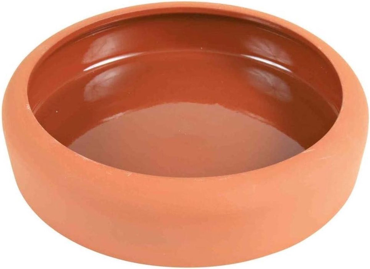 Trixie Voer- En Drinkbak Knaagdieren 125 Ml Keramiek Terracotta