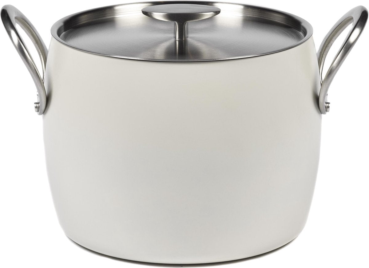 PURE KOOKPOT ANTI-KLEEF FORGED ALU SERENE WHITE D22 CM - 7