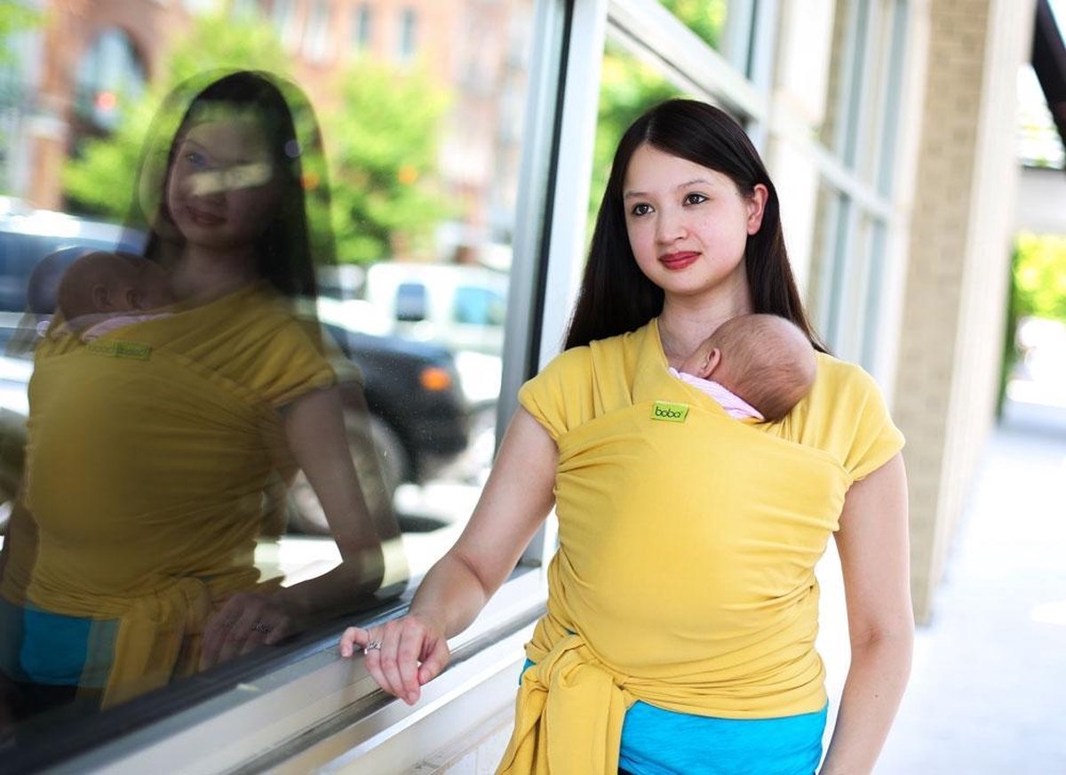 Boba Wrap  Rekbare draagdoek Yellow