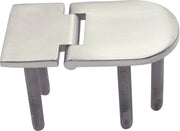 Luikscharnier - 76x40x2 - Rvs 316 - Knoop onder