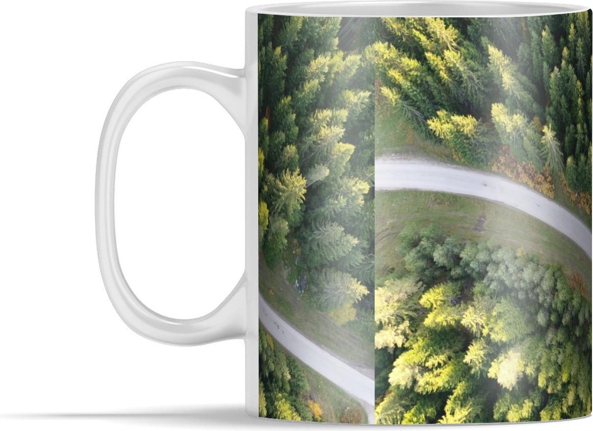 Mok - Bos - Weg - Bomen - Zand - 350 ml - Beker