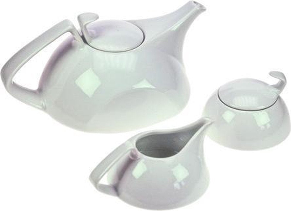 Sapporo Luxe Theeset - 1.35 l - Wit