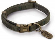 Halsband Velura Groen 20-30 cm x 10 mm