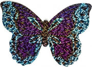 Moses Mini-vlieger Met Touw Vlinder 10 Cm Blauw/paars