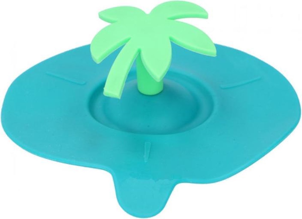 Cuisine Elegance Bekerdeksels Junior 10 Cm Siliconen 2 Stuks