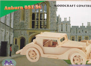 3D Puzzel Bouwpakket Auburn Auto - hout