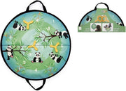 Scratch Werpspel Panda Magnetisch 60 Cm Siliconen Blauw 4-delig