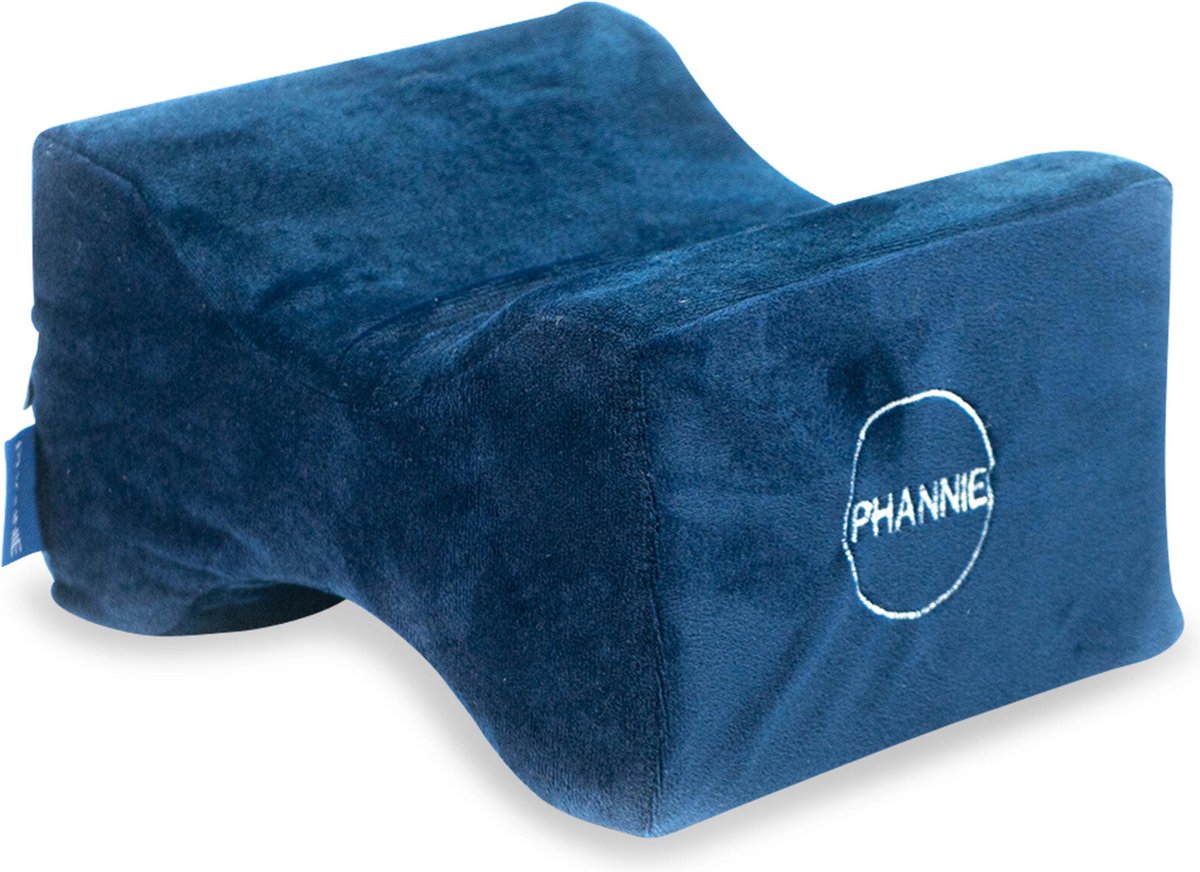 Phannie® Kniekussen voor in Bed (Cooling Gel) - Goede Nachtrust - Beenkussen - Reiskussen - Zwangerschapskussen - Zijslaapkussen - Comfortabel