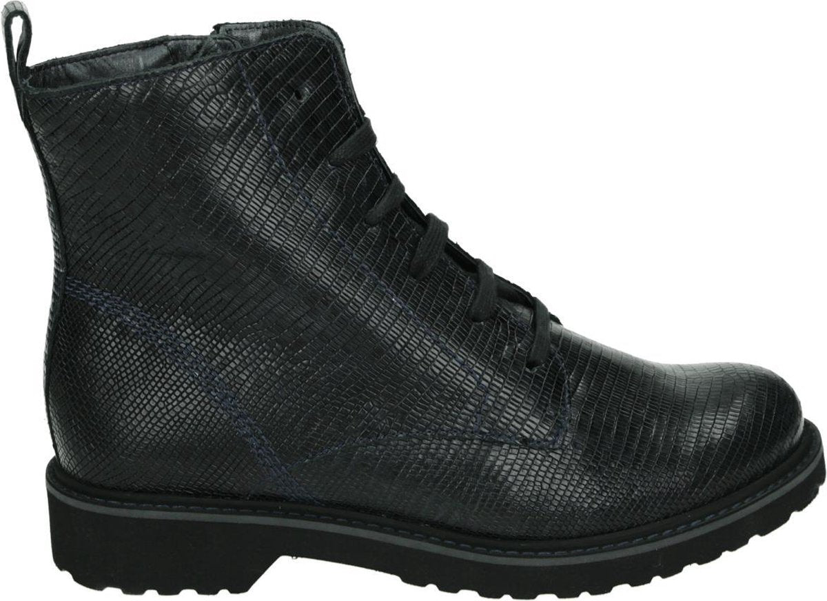 Verhulst 6437 K - Volwassenen VeterlaarzenHalf-hoge schoenen - Kleur: Blauw - Maat: 42