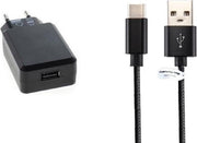 3A lader TUV gekeurd 1 m Oplaadkabel en oplader adapter met stekker. Past ook op Google. o.a. 5X