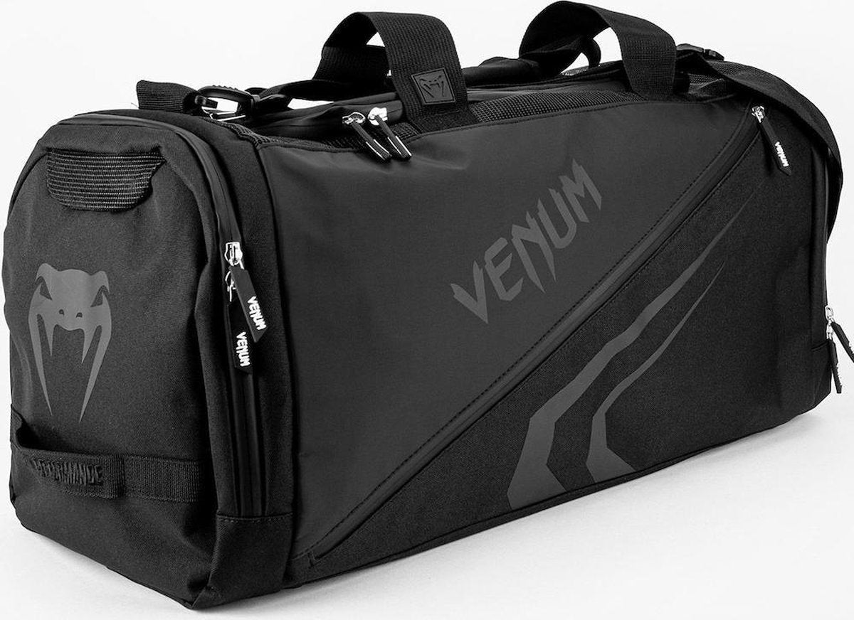 Venum Trainer Lite EVO Sporttas Zwart Zwart Venum Sporttas Trainer Lite EVO