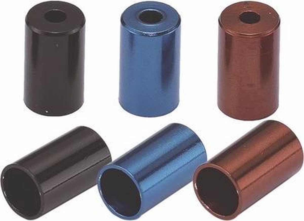 ALHONGA KABELHOEDJES CNC 4 MM ROOD ZAKJE  50 STUKS 1505617