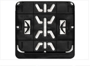 Kentekenplaat houder Premium - Brommer / scooter Snorfiets - Vierkant - 14.5 x 12.5 CM