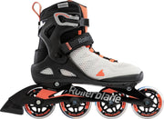 Rollerblade Inlineskates - Maat 38.5 - Vrouwen - licht grijs/zwart/oranje
