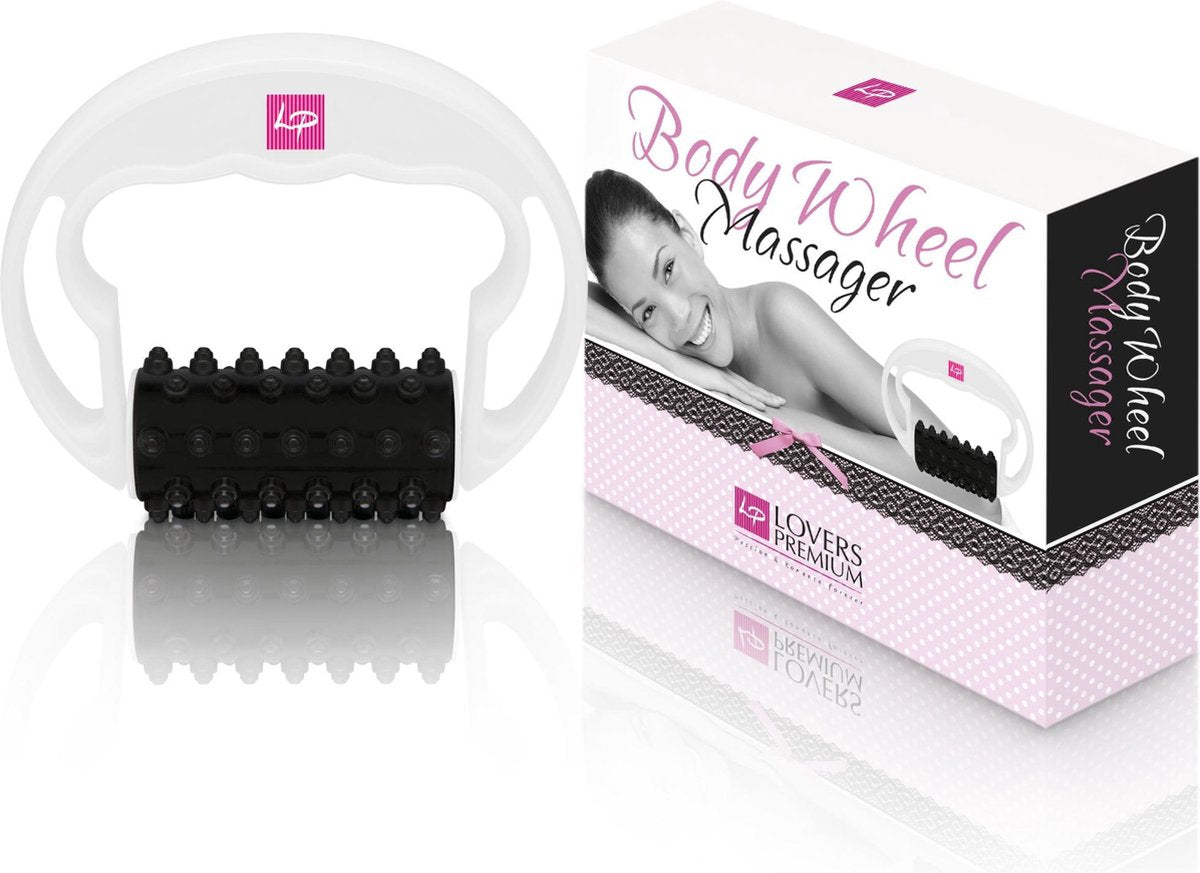 LoversPremium Body Wheel Massager Vibrator - Wit