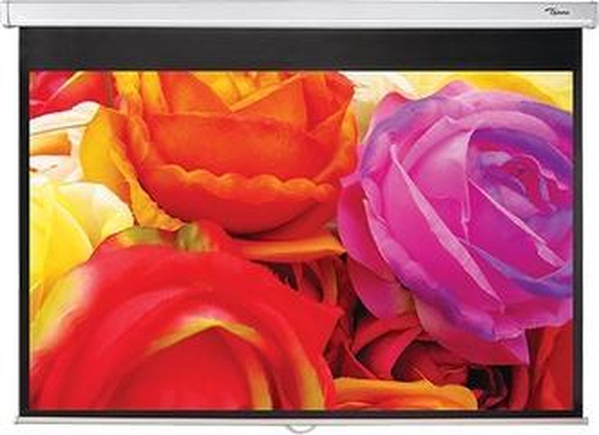 Optoma DS-1109PMG+ projectiescherm Zwart