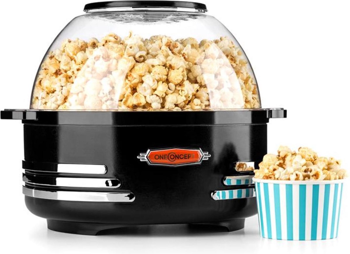 oneConcept Couchpotato Popcornmachine - elektrische Popcorn-maker 1000W - tot 5